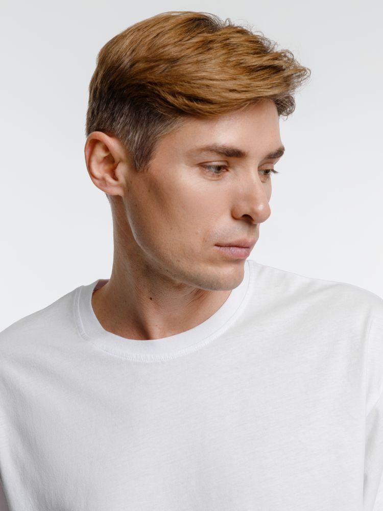 Футболка оверсайз унисекс Base Space, белая-5