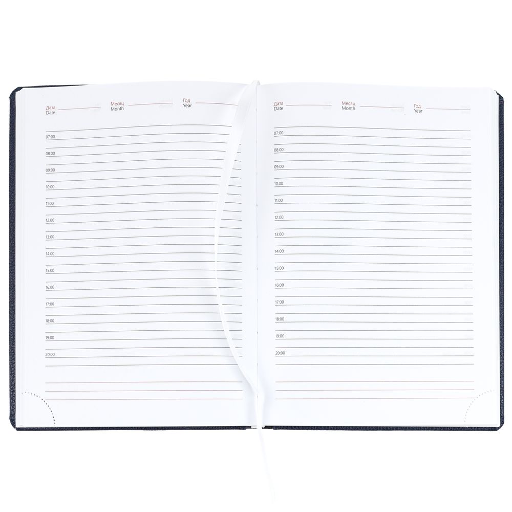 Ежедневник Sagrin, недатированный, темно-синий-3