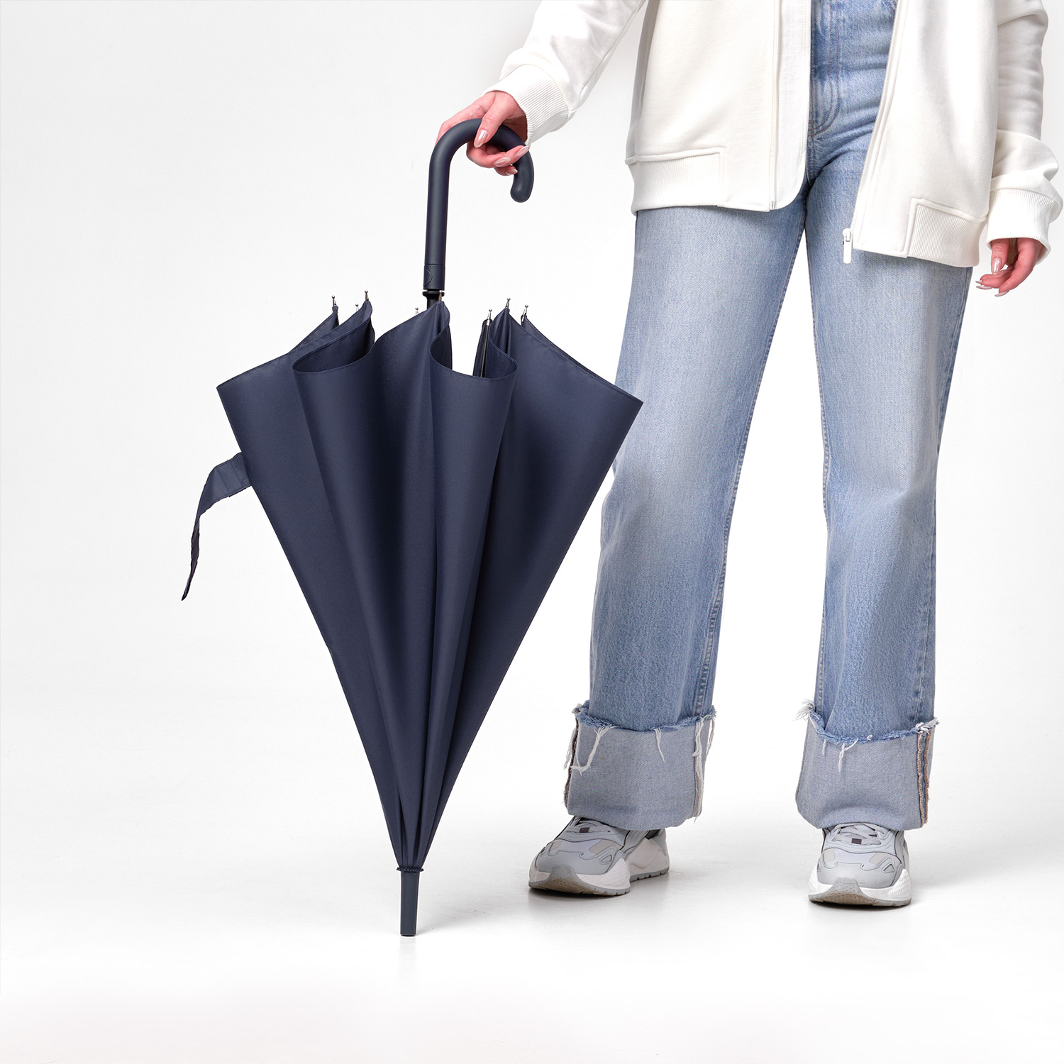 Зонт-трость Фантом (Phantom), синий-10