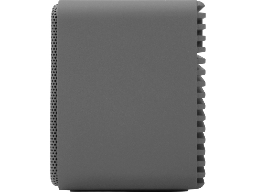 Портативная колонка Bar со стереодинамиками soft touch, серый-4