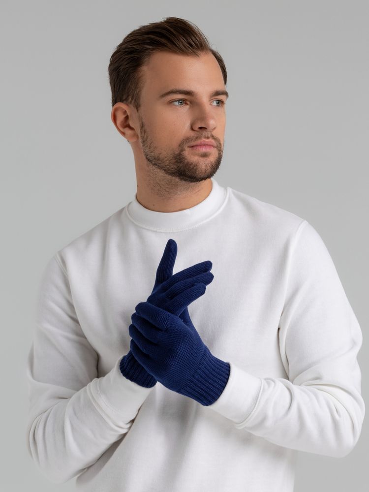 Перчатки Real Talk, темно-синие-5