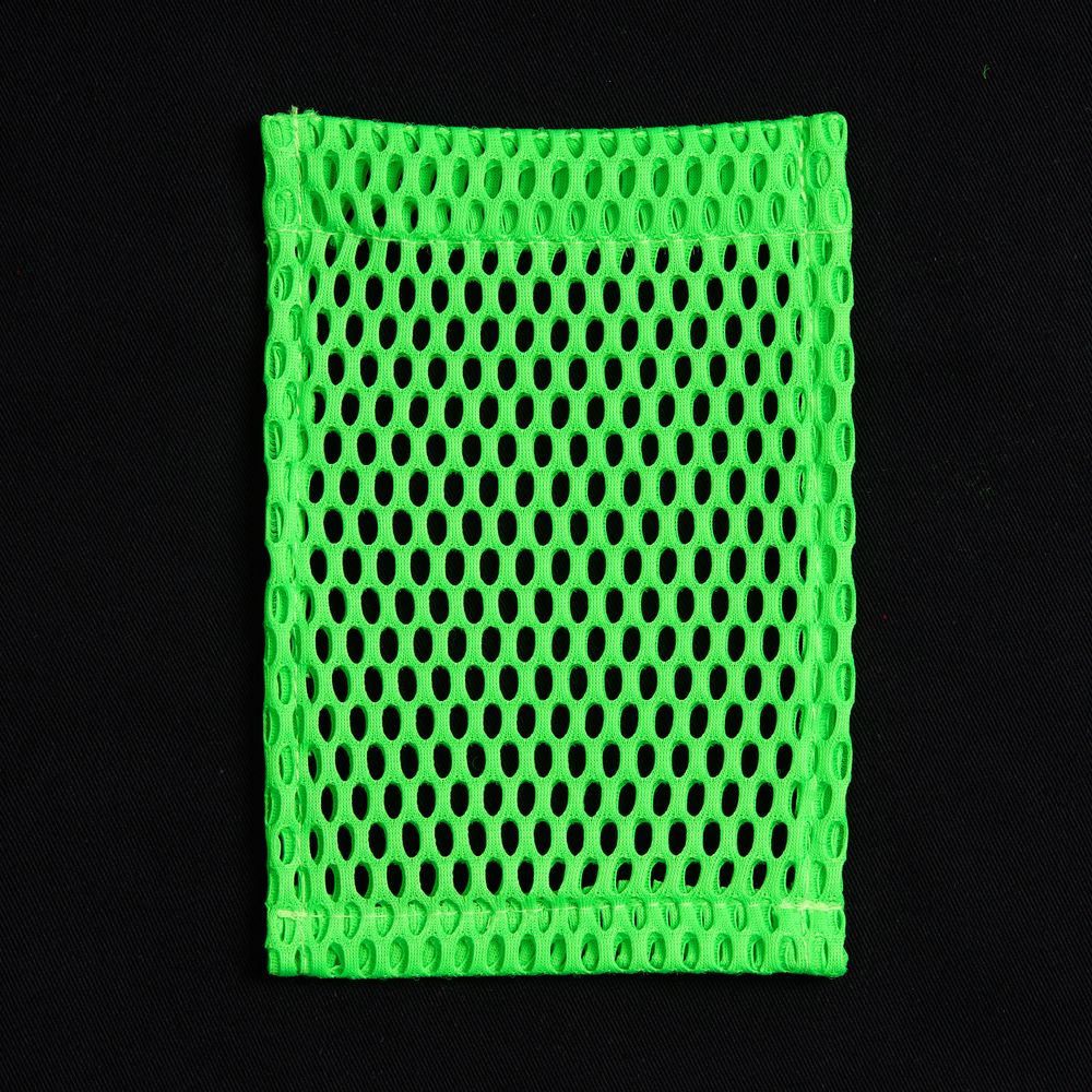 Карман из крупной сетки Pose, зеленый неон-0