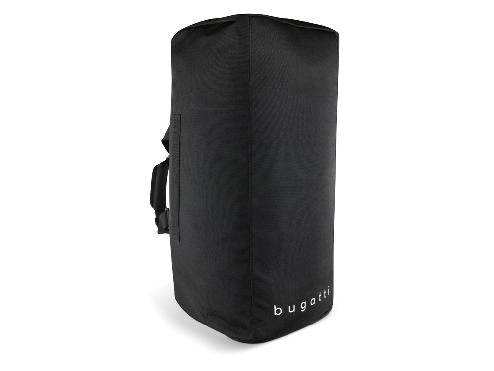 Сумка дорожная BUGATTI Blanc Delight, чёрная, нейлон RPET600D/тарпаулин/полиэстер, 67х32х29 см, 55 л-4