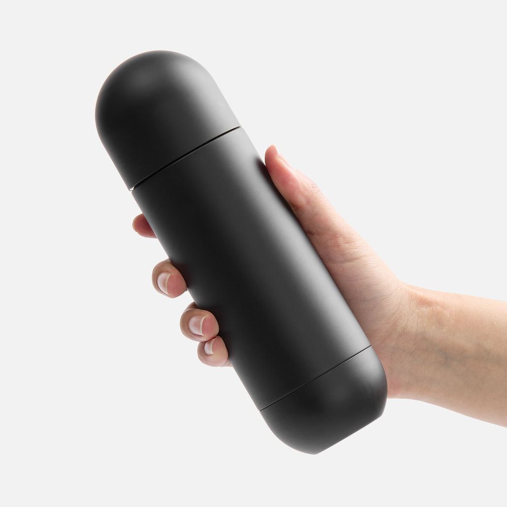 Термос Tubula Soft Touch, черный-1