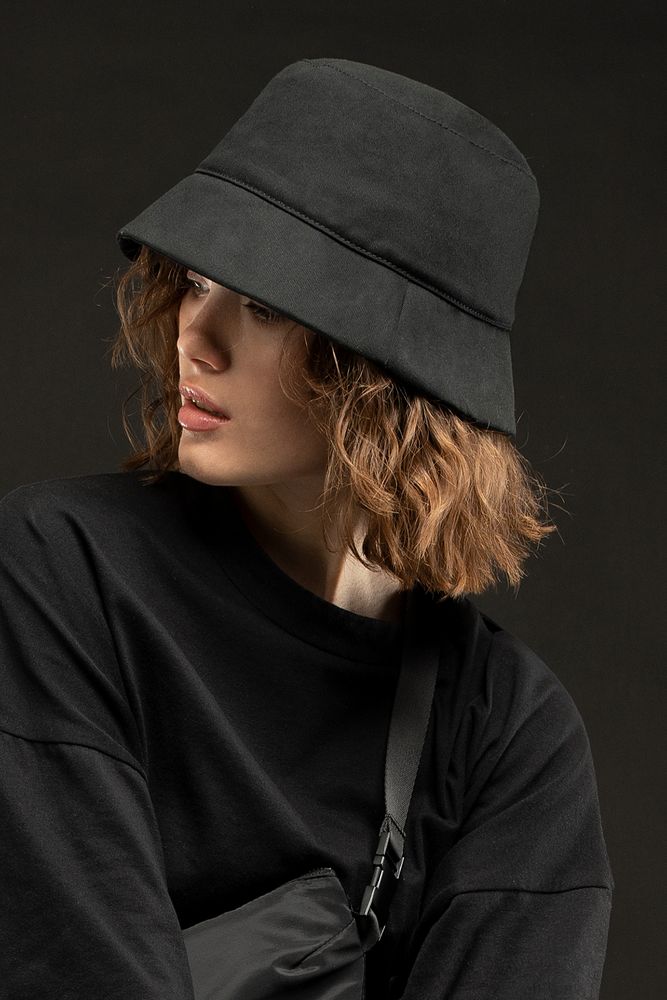 Панама C6, черная-1