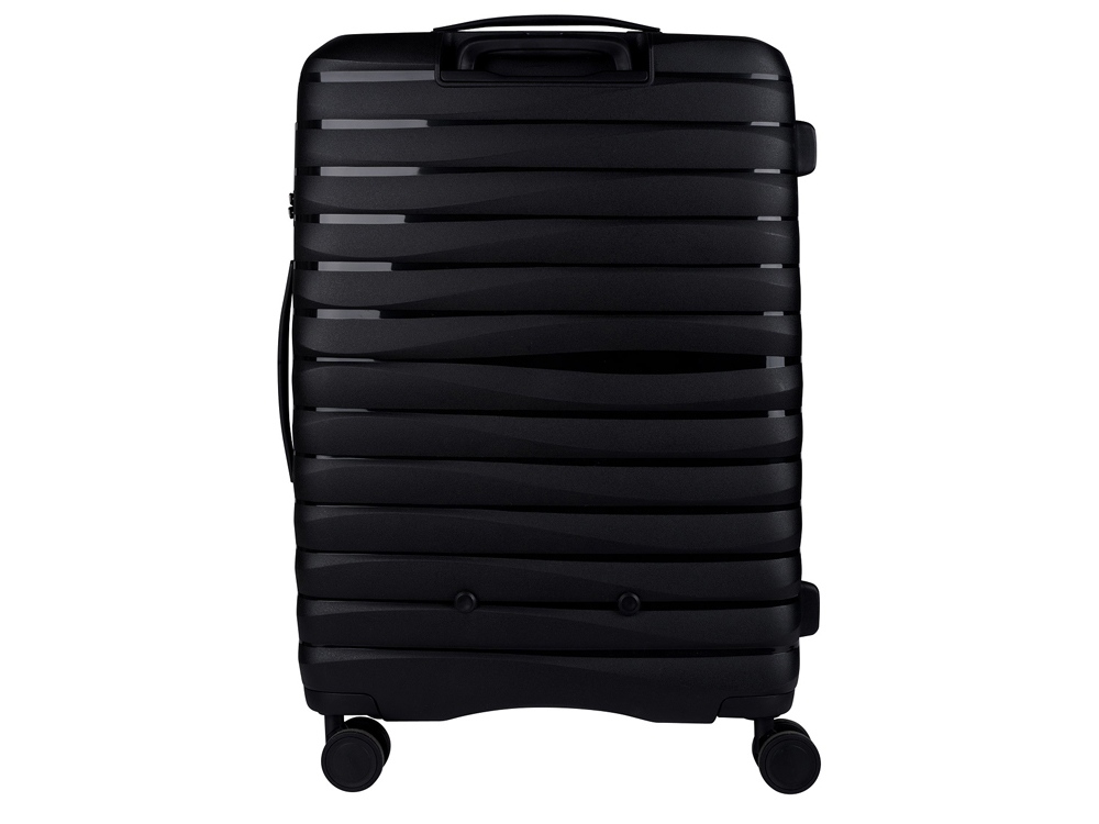 Чемодан Eberhart Dune средний М полипропилен черный 46D-009-424-3