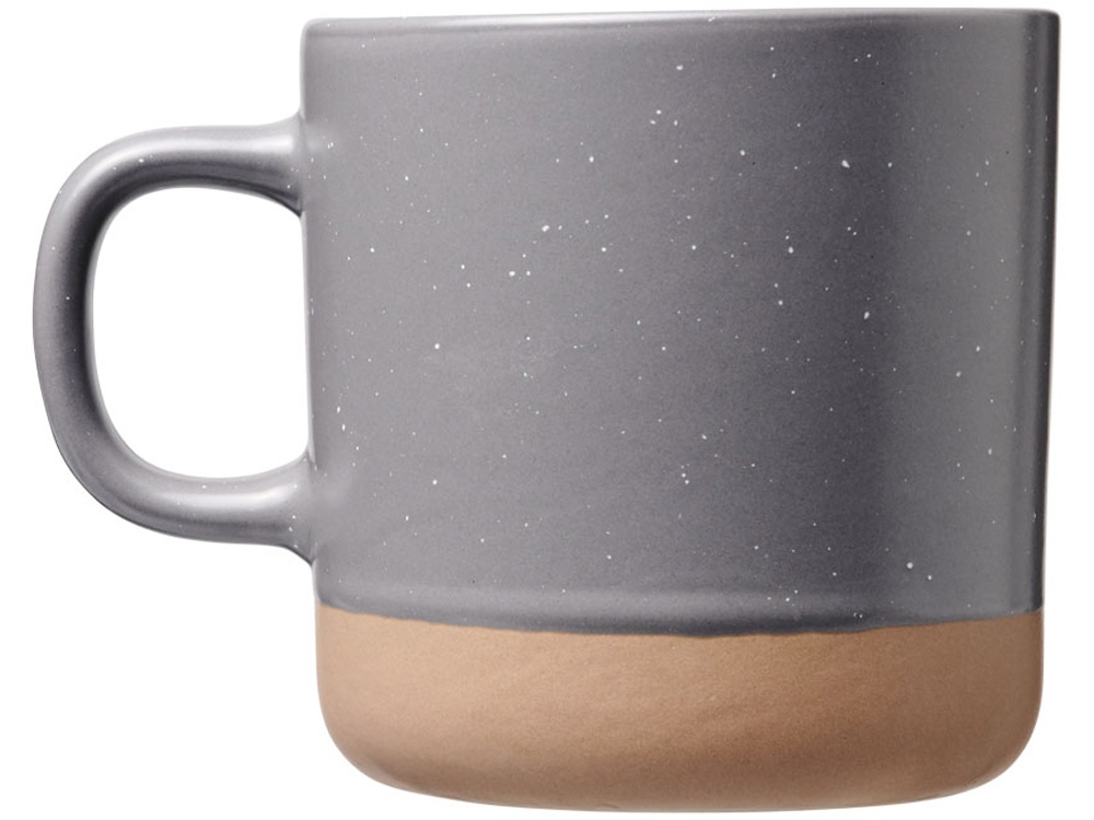 Керамическая кружка Pascal объемом 360 мл, серый-2