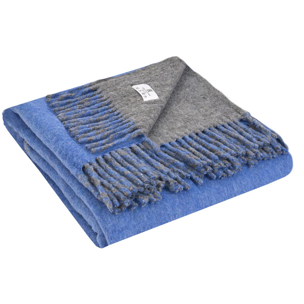 Плед Mumbai Duo, синий-2