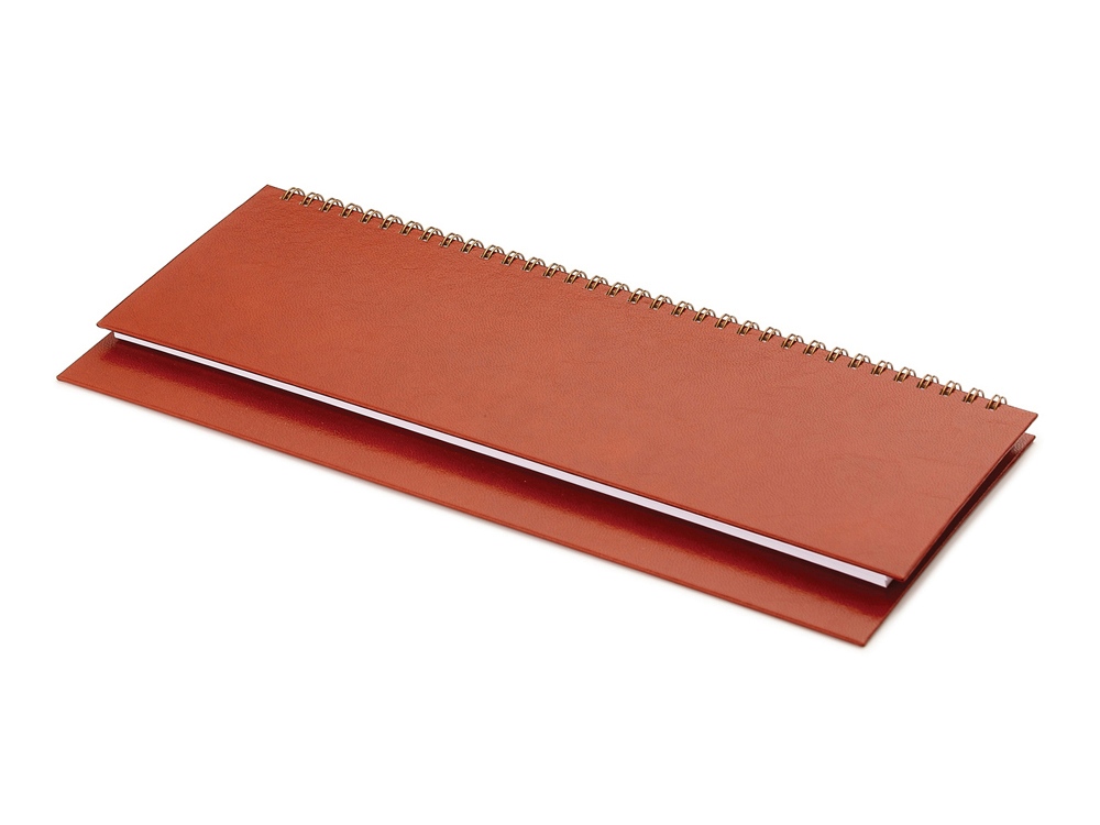 Планинг недатированный Ideal New, бордовый-0