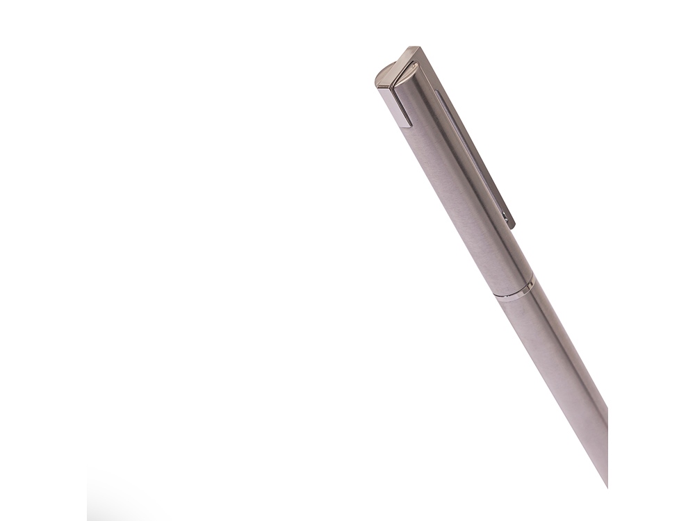 Ручка металлическая шариковая Bergamo, сталь-3