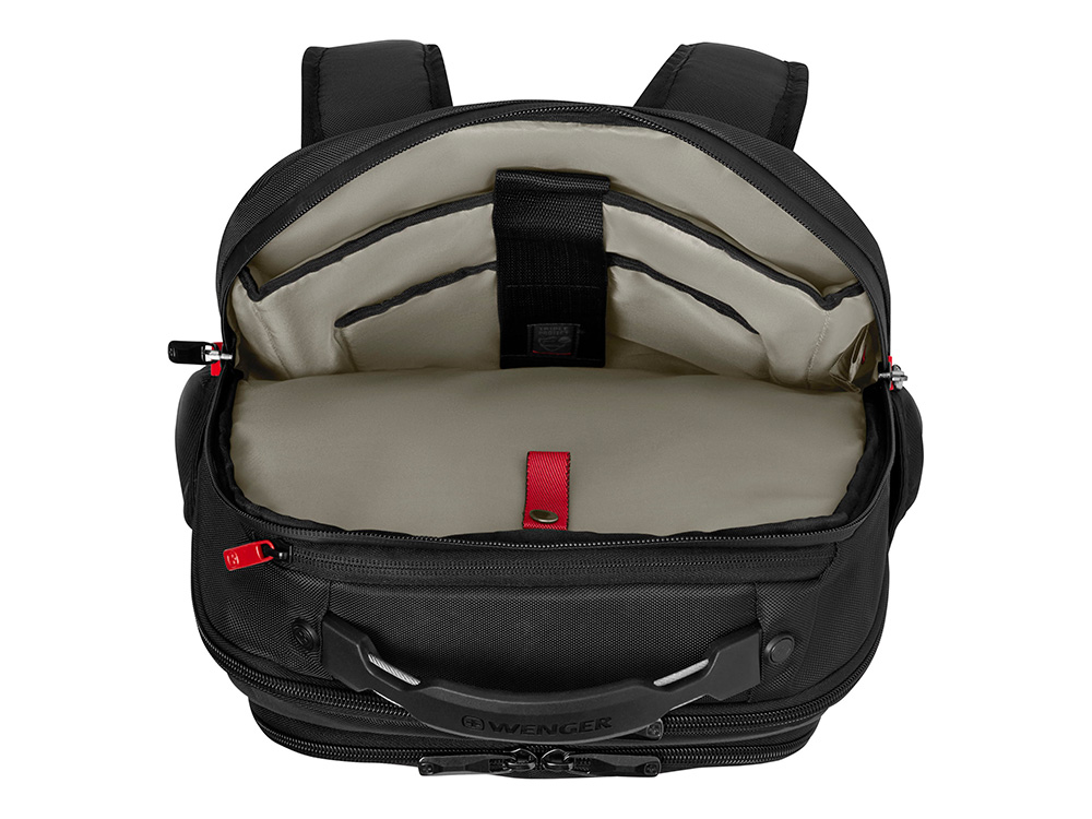 Рюкзак WENGER ALTAIR 15.6, черный, переработанный ПЭТ/Полиэстер, 32х21х44 см, 22 л.-4