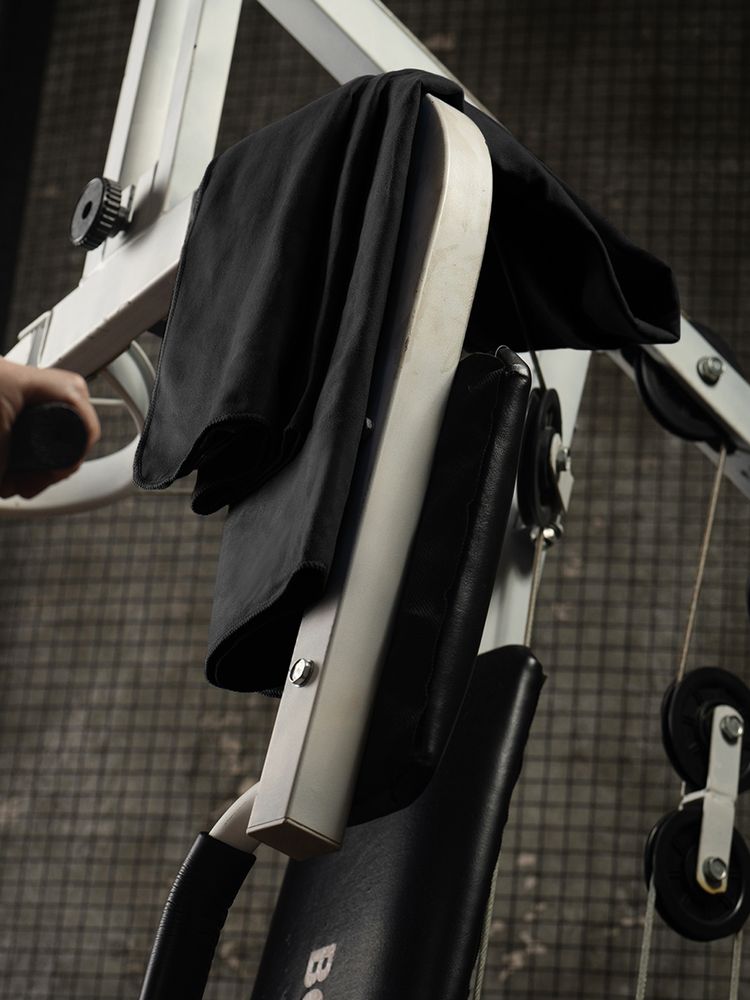 Спортивное полотенце Vigo Small, черное-3