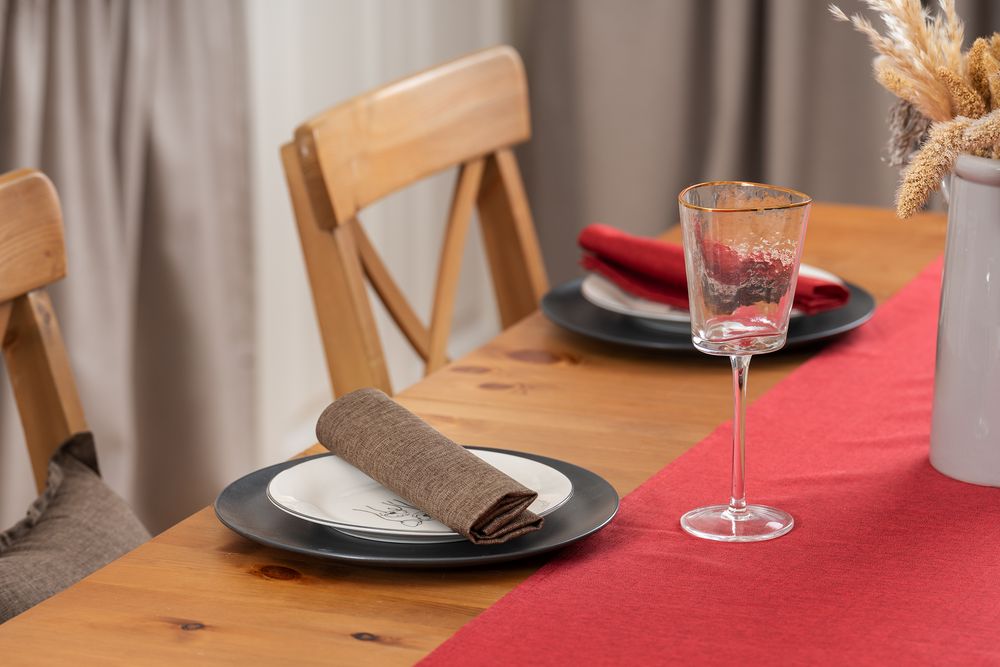 Салфетка сервировочная Settle In, коричневая-2