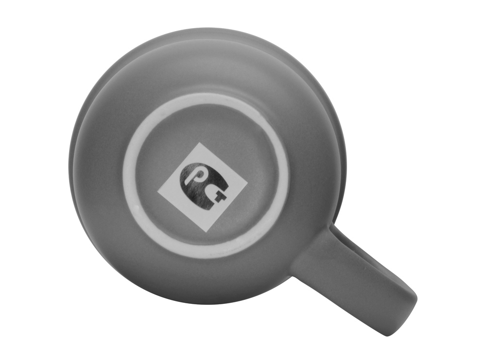 Матовая кружка Susan 380мл в цвете с двух сторон, серый-3