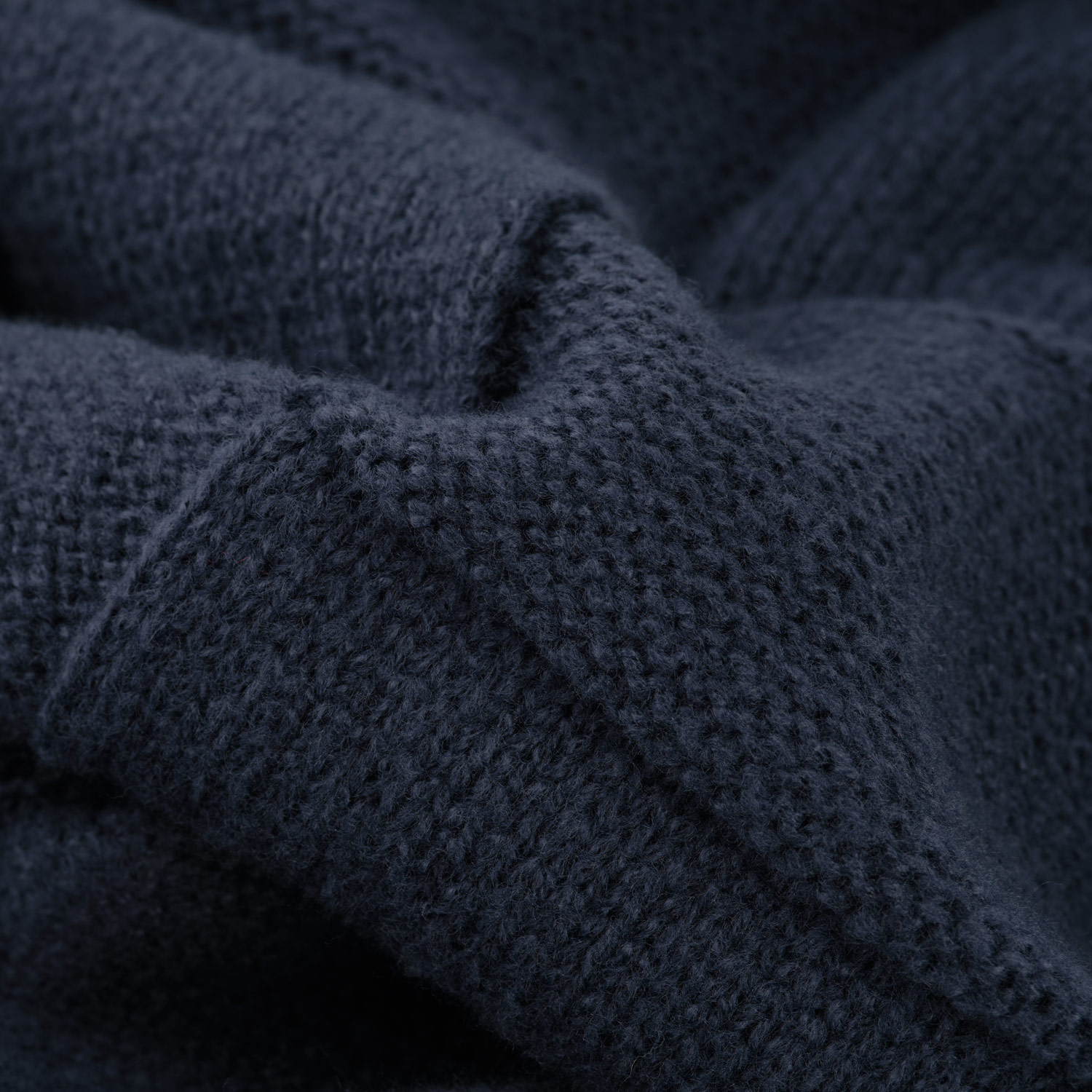 Плед Cella Soft вязаный, 160*90 см, синий-3