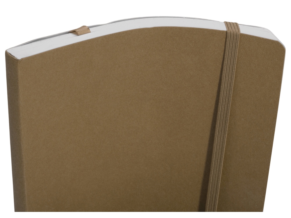 Блокнот из моющегося крафта и каменной бумаги А5 Fleekstone, гибкая обложка, натуральный-7