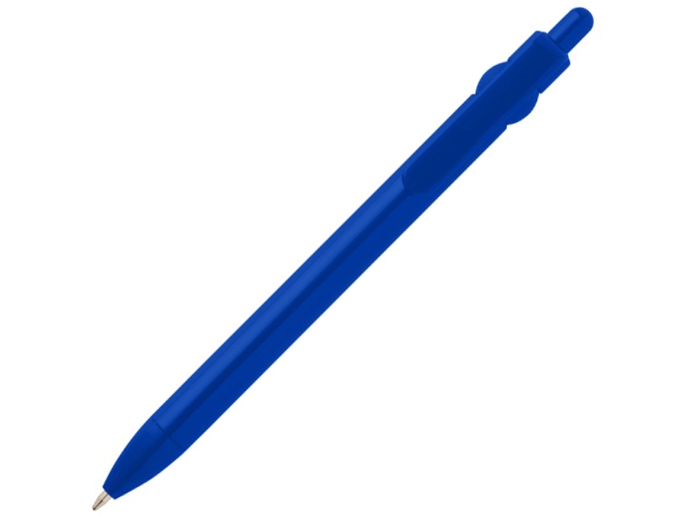 Fidget шариковая ручка из переработанной пластмассы - Ярко-синий-0