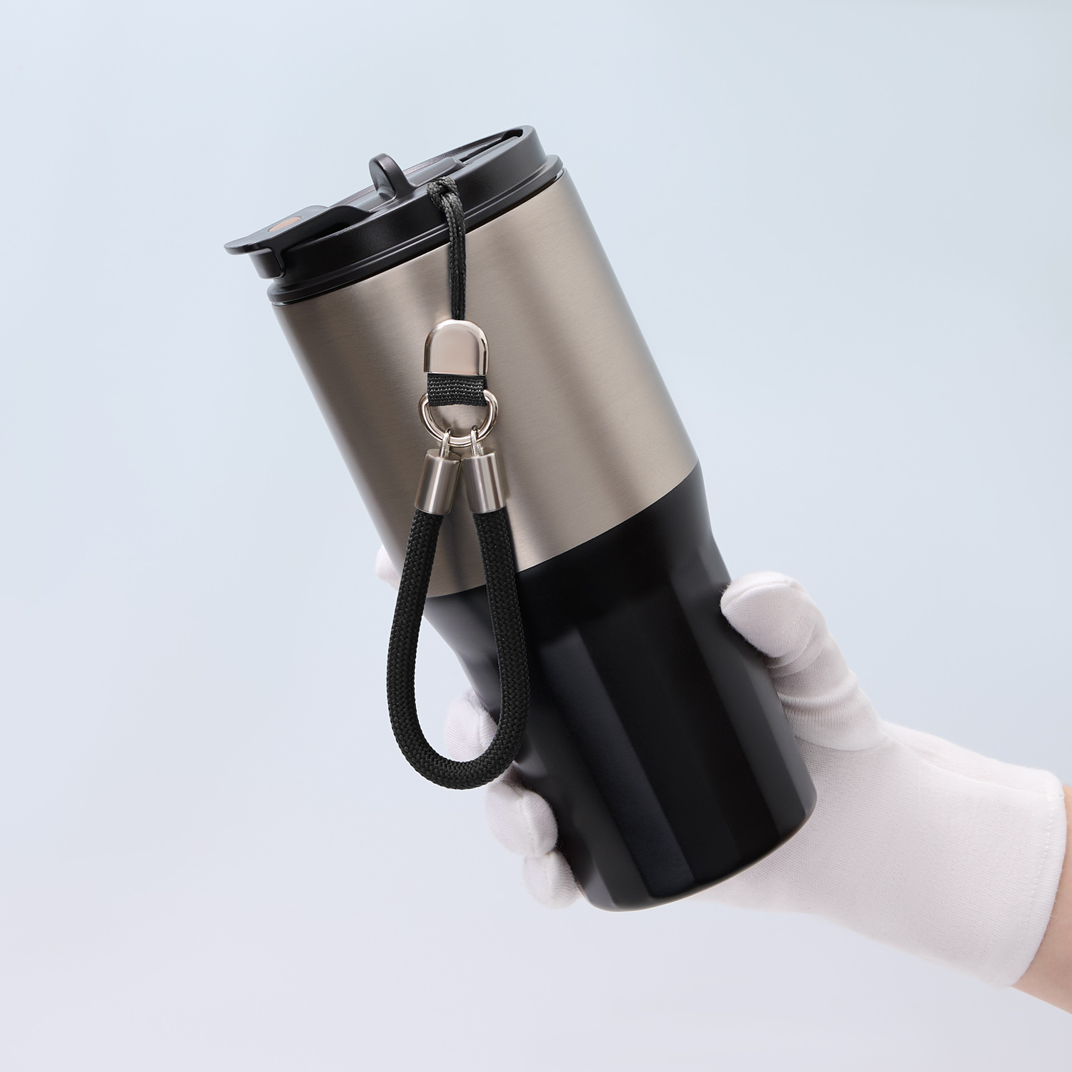 Термокружка вакуумная Avenue, черная-7