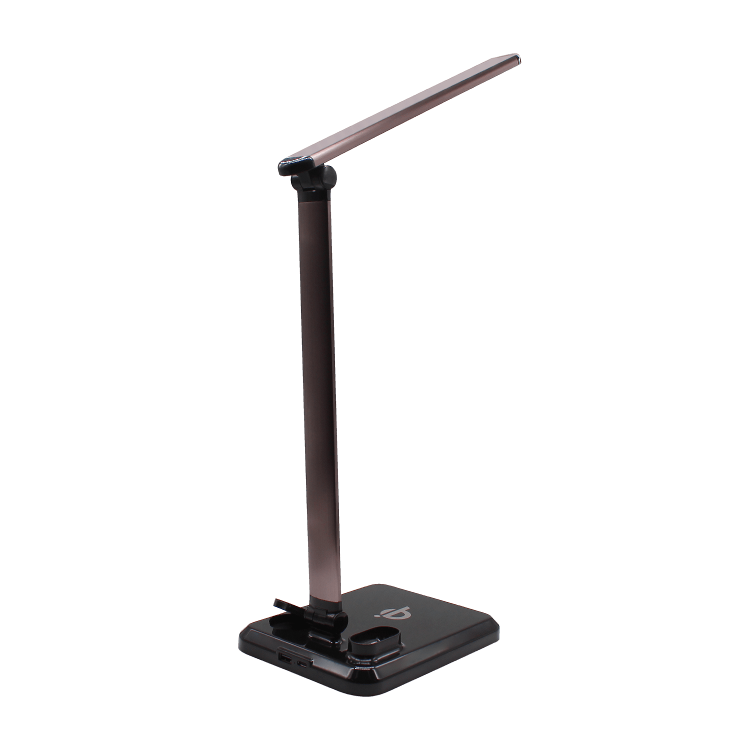 Настольная лампа Geek с беспроводной зарядкой (черный)-2