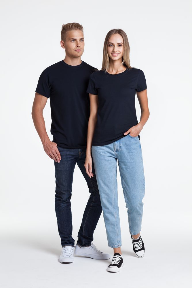 Футболка женская T-bolka Stretch Lady, кобальт (темно-синяя)-3