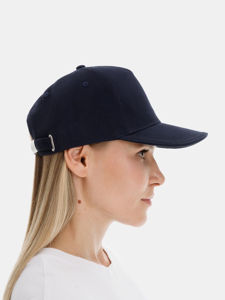 Бейсболка Classic 2.0, темно-синяя-3