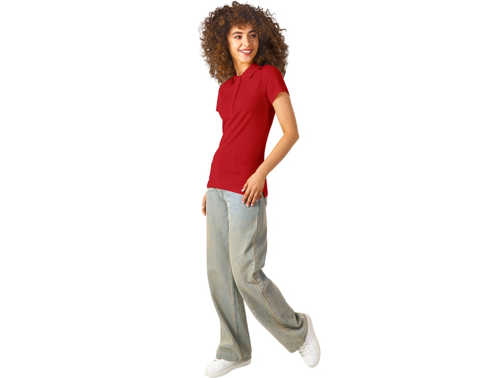 Рубашка поло First 2.0 женская, красный-1