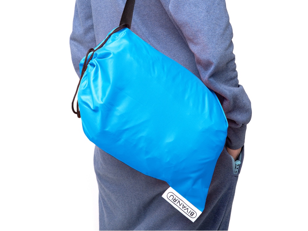 Надувной диван БИВАН 2.0, голубой-8