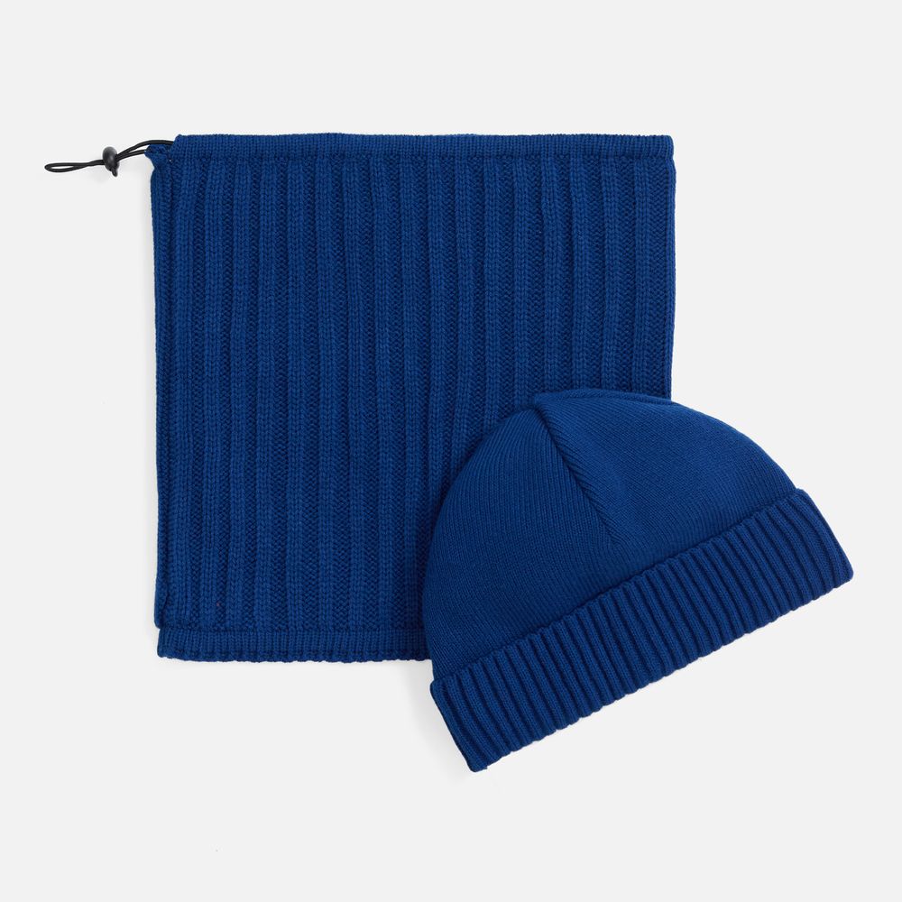 Шапка ComFleece, темно-синяя (кобальт)-1