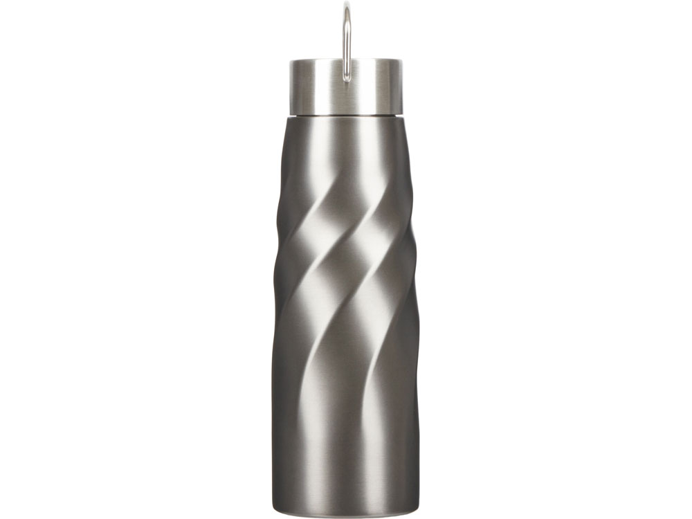Вакуумная термобутылка с медной изоляцией Vita, 500 мл, серый-3
