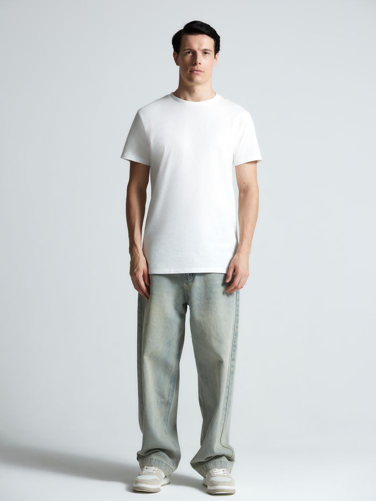 Футболка T-bolka 160 Original, белая (теплый оттенок)-5