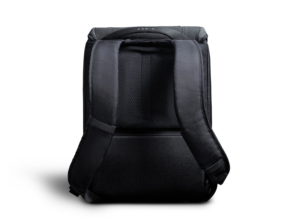 Водостойкий антикражный рюкзак Clickpack для ноутбука 15.6, черный-4