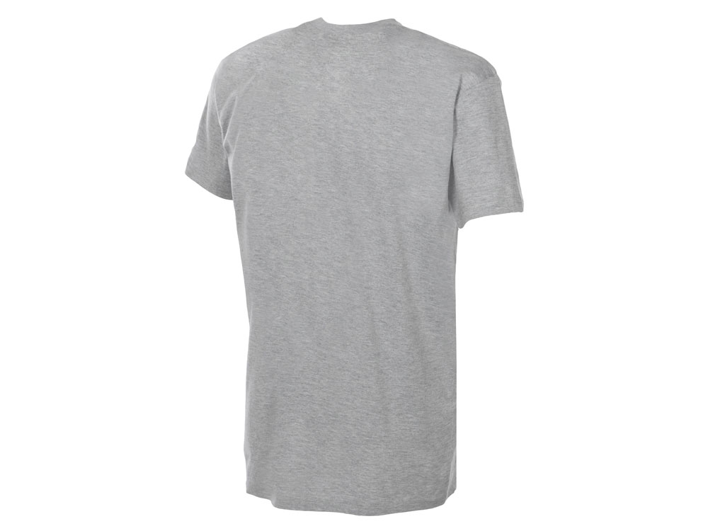Футболка Heavy Super Club мужская с V-образным вырезом, серый меланж-6