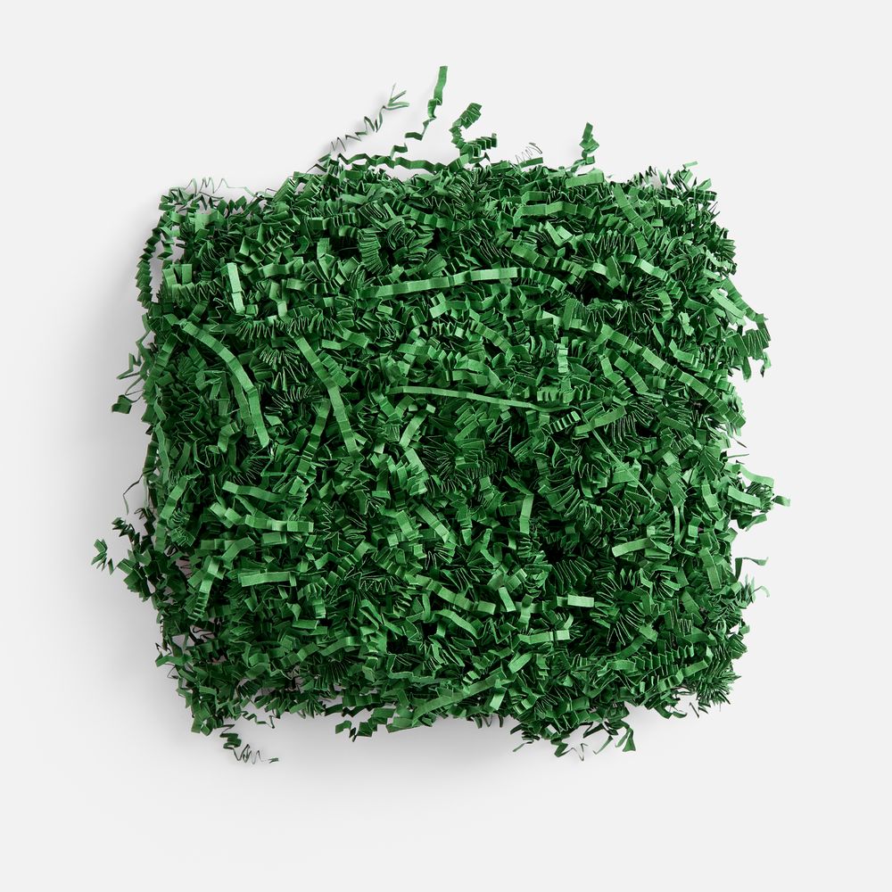 Бумажный наполнитель Chip, темно-зеленый (изумрудный)-1