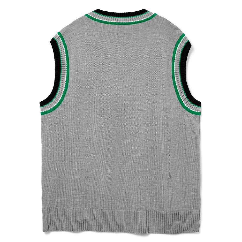 Жилет оверсайз унисекс Cornell в сумке, светло-серый-1