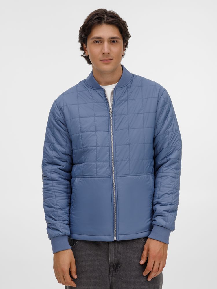 Куртка унисекс Warmbridge, синяя (джинс)-3