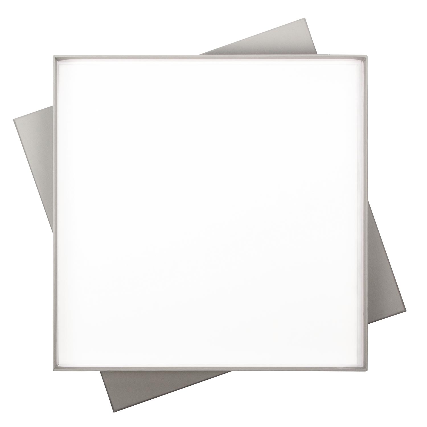 Подарочная коробка с ложементом для ежедневника, ручки и аккумулятора, серая (под съемные ложементы)-2