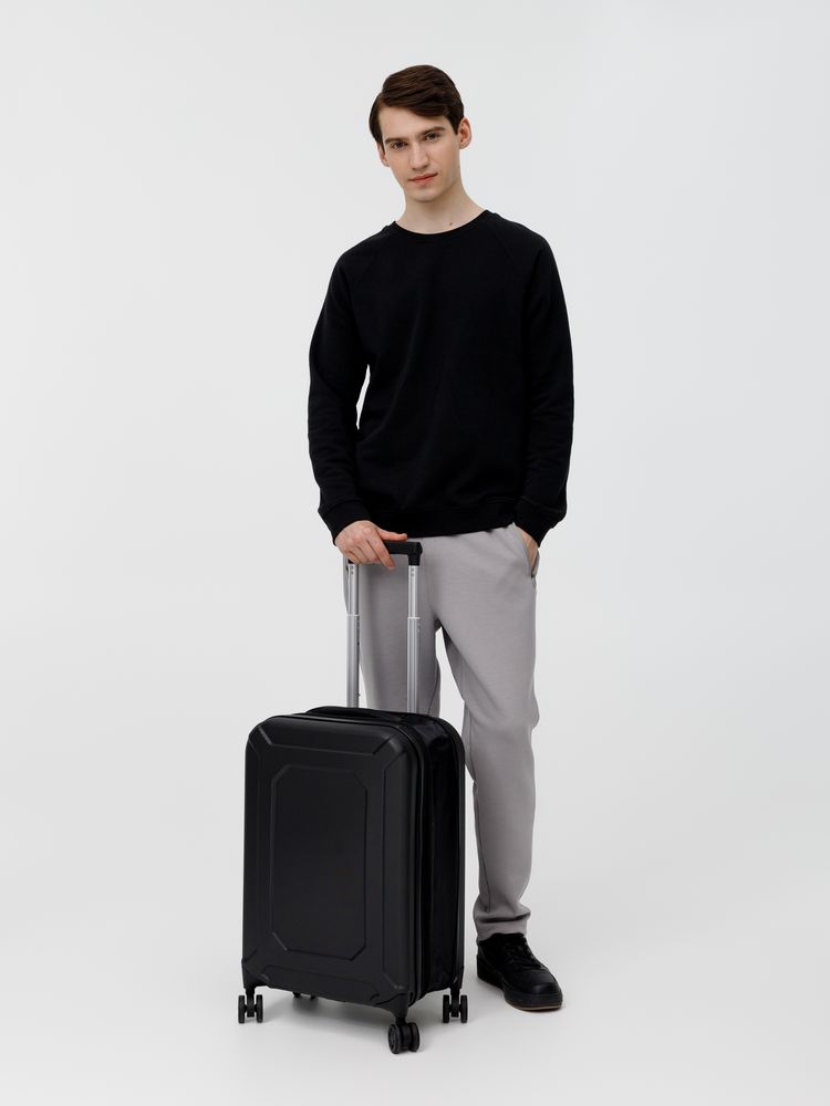Чемодан Platta, черный-6