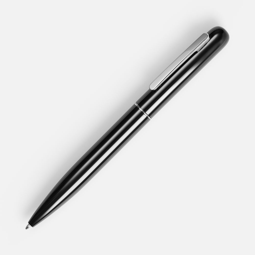 Ручка шариковая Scribo, черная-0