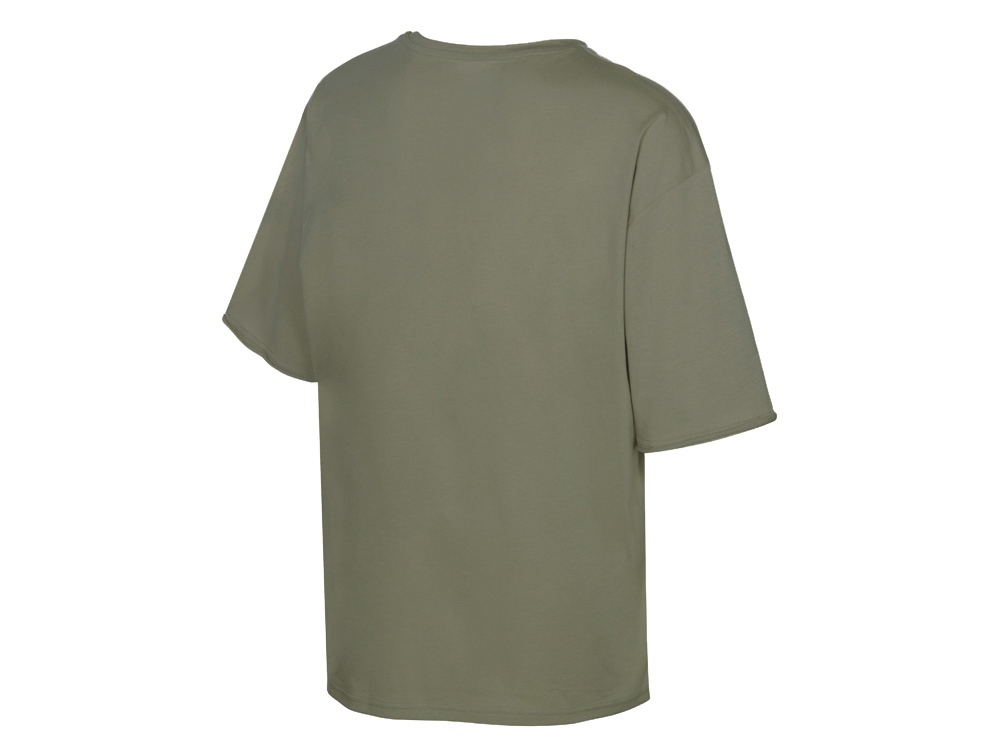 Футболка оверсайз Liyon унисекс, хаки-7