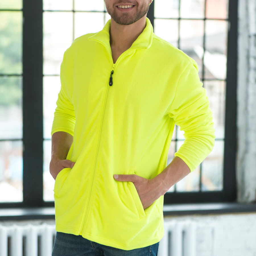 Толстовка флисовая COPENHAGEN 185, хаки-3