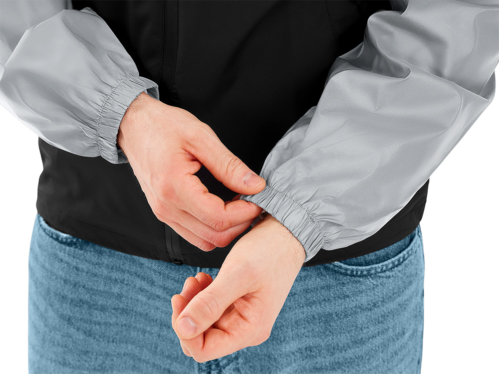 Ветровка светоотражающая Рефлектор гибрид, светоотражающий/черный-8