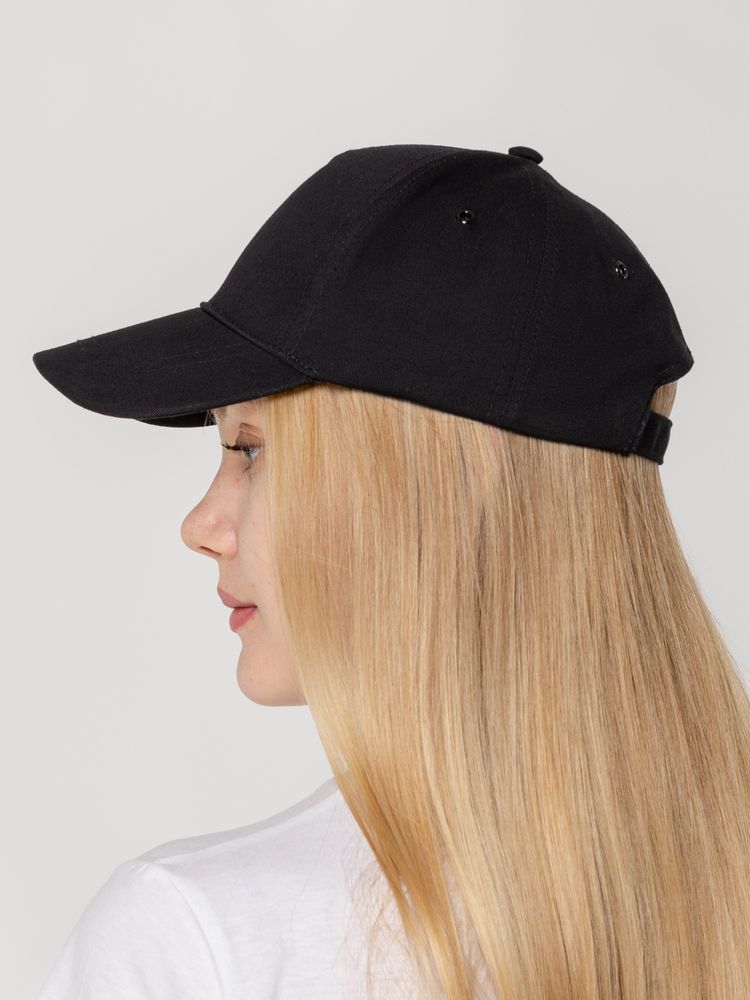 Бейсболка Convention, черная-4