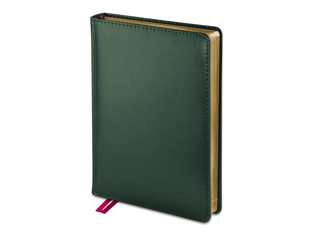 Ежедневник недатированный А5 Parliament, зеленый-0