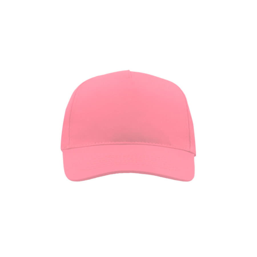Бейсболка детская KID START FIVE, 5 клиньев, застежка на липучке, розовый-2
