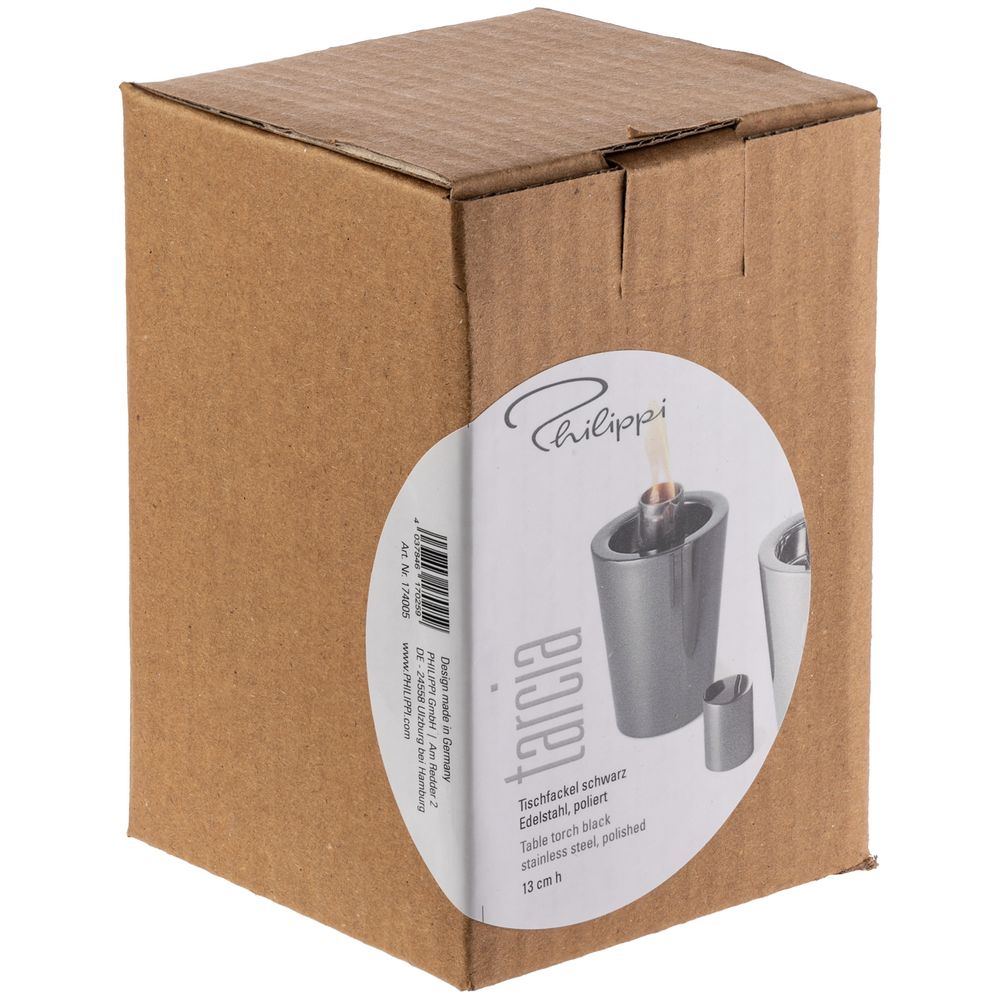 Масляная лампа Tarcia, серебристая-1