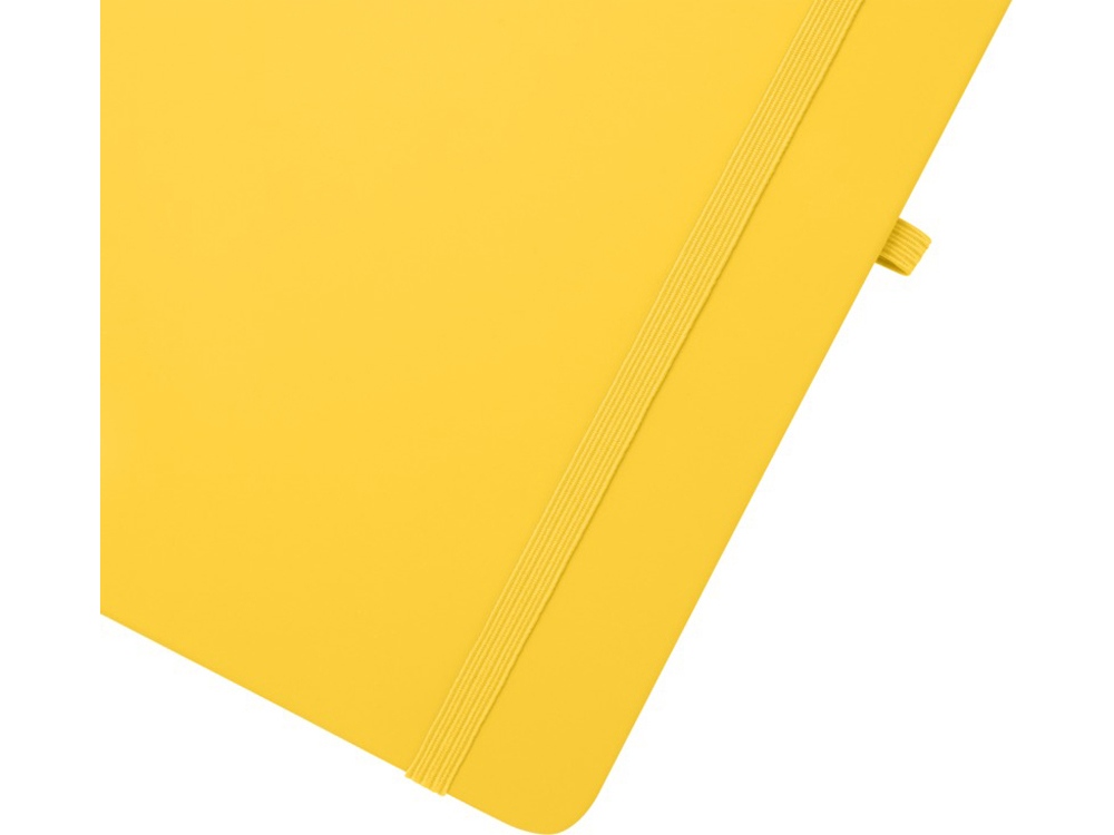 Блокнот Spectrum Plus формата A6 в твердой обложке - Желтый-4
