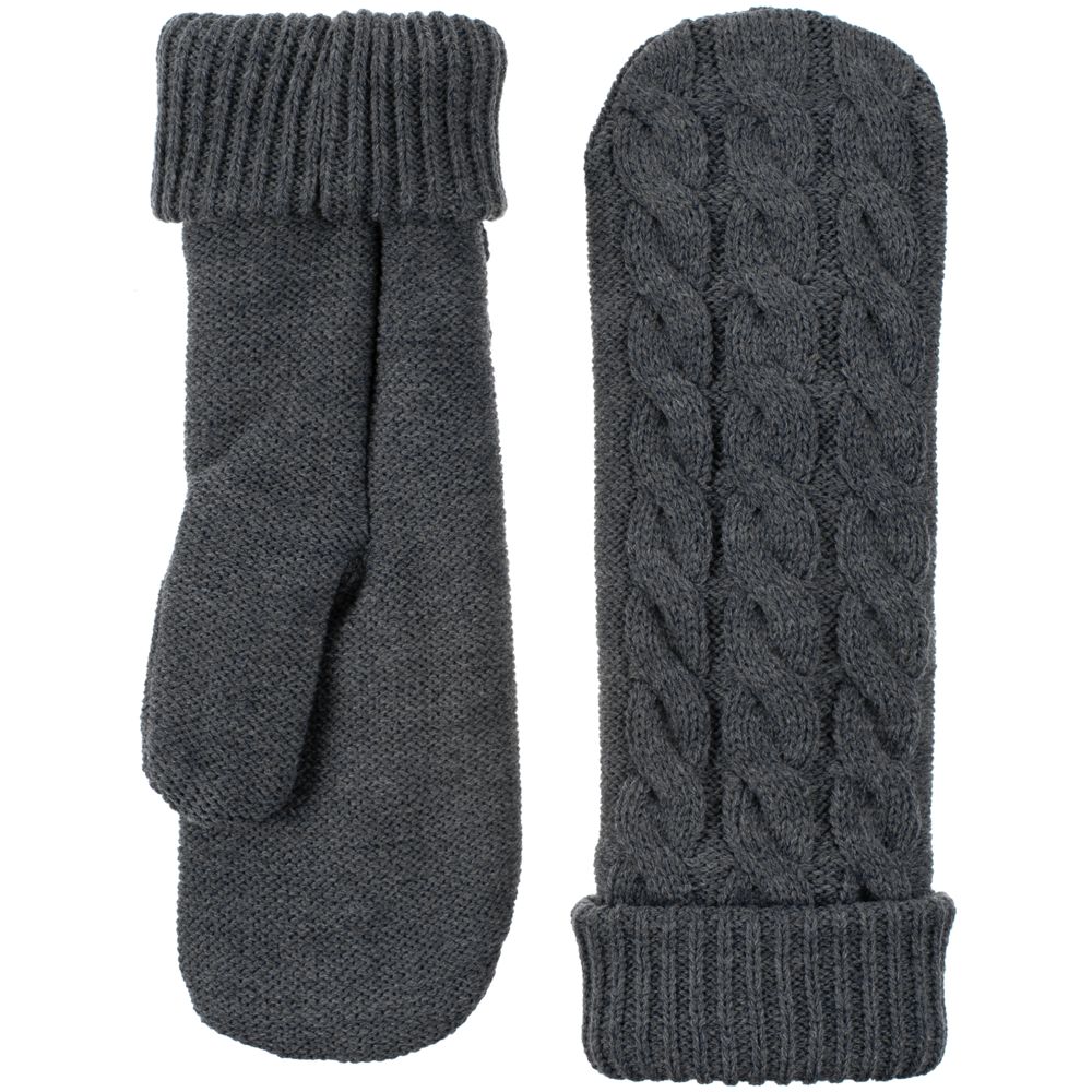Варежки Heat Trick, серый меланж-2