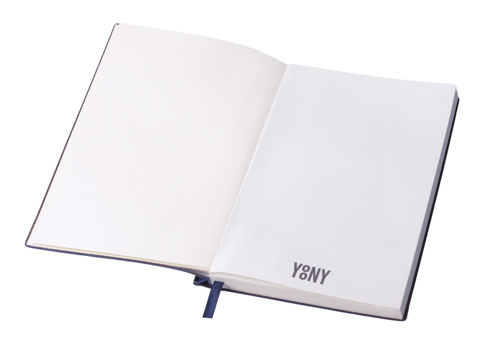 Блокнот А5 Scribe, гибкая обложка, 96 листов 80 гр/м2, темно-синий-3