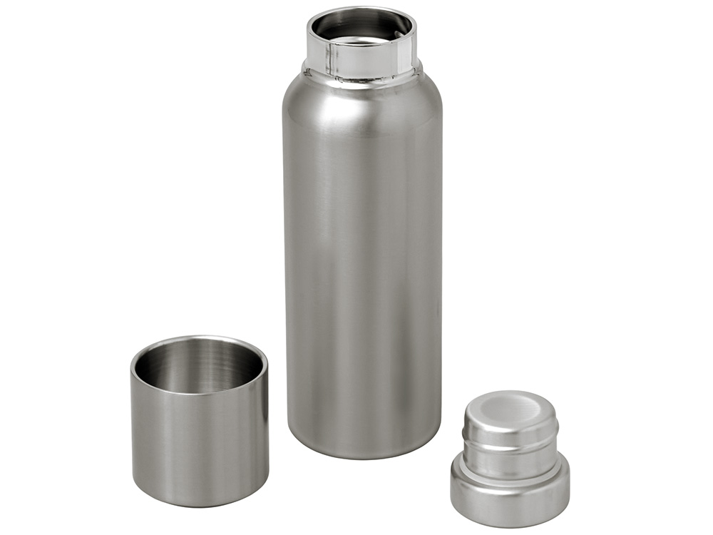 Вакуумный термос c магнитной крышкой Magne, 500 мл, серебристый-5