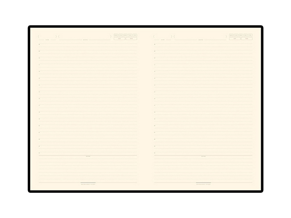 Ежедневник В5 недатированный Leggenda, темно-синий NAVY-2